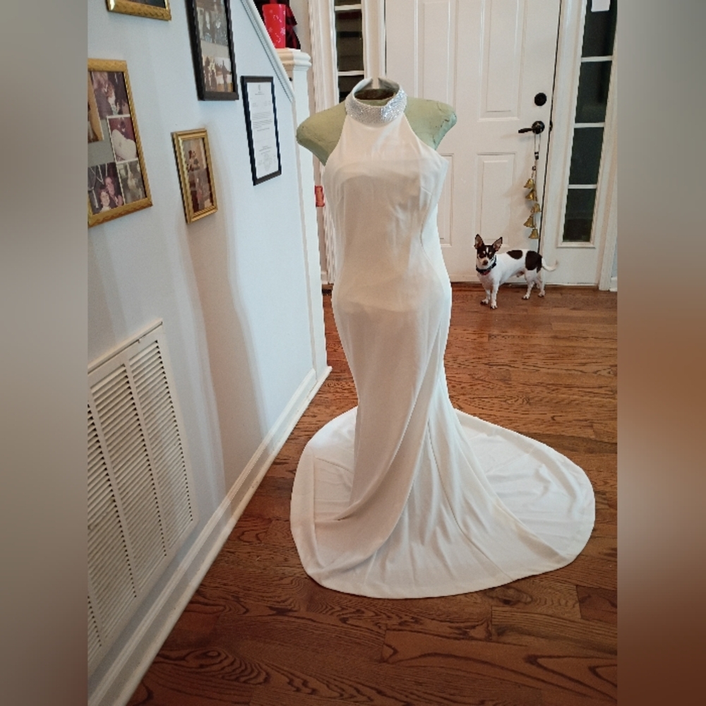 Calvin Klein Collection White Dress